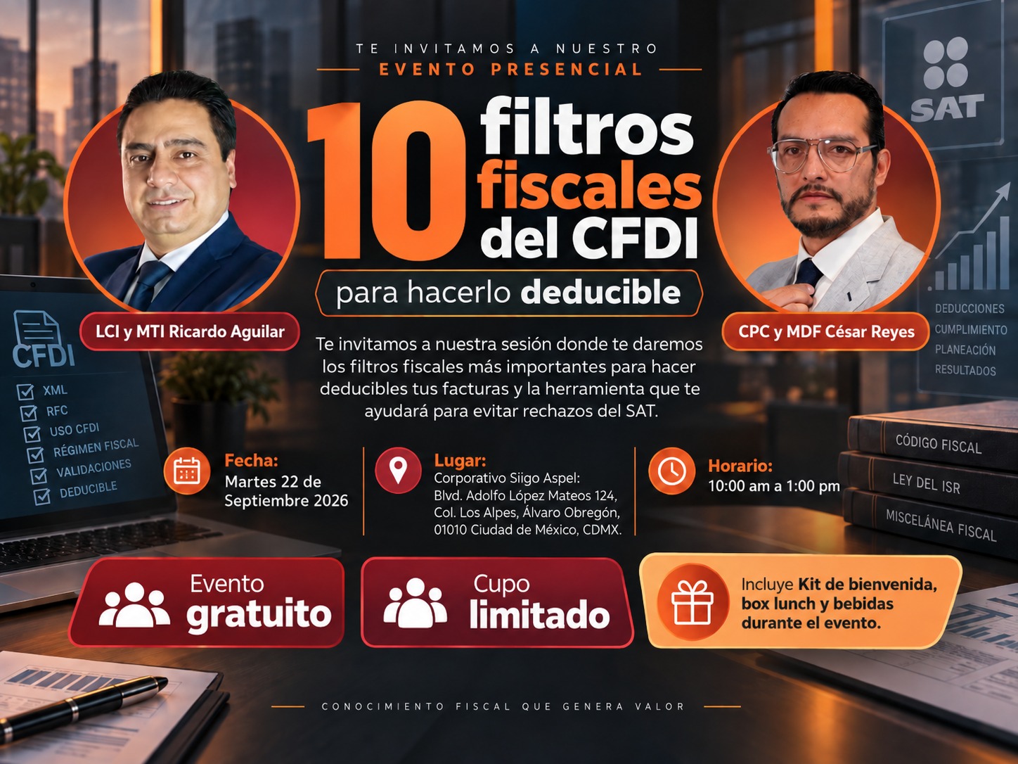 10 filtros fiscales del CFDI para hacerlo deducible